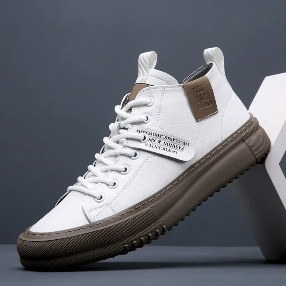 SINCLAIR LEATHER TRAINERS