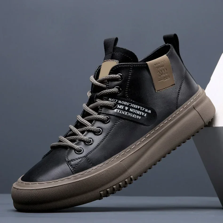 SINCLAIR LEATHER TRAINERS - Image 2