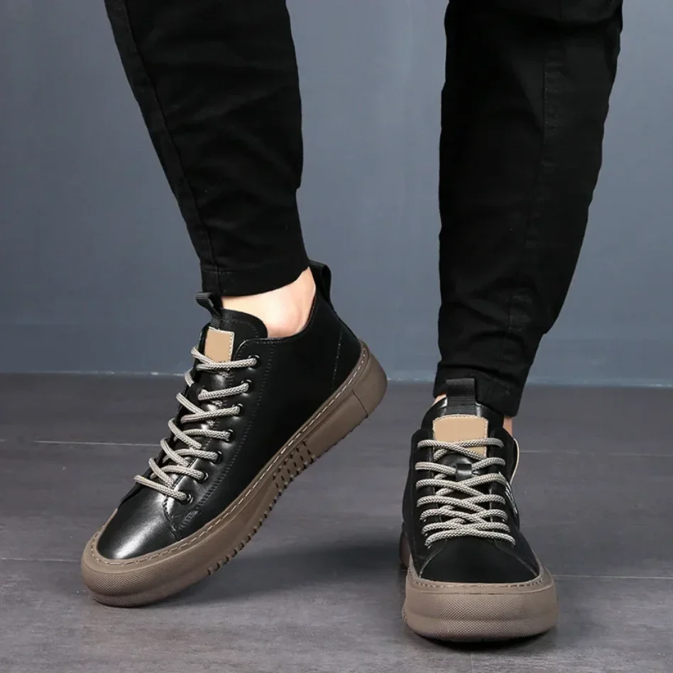 SINCLAIR LEATHER TRAINERS - Image 4