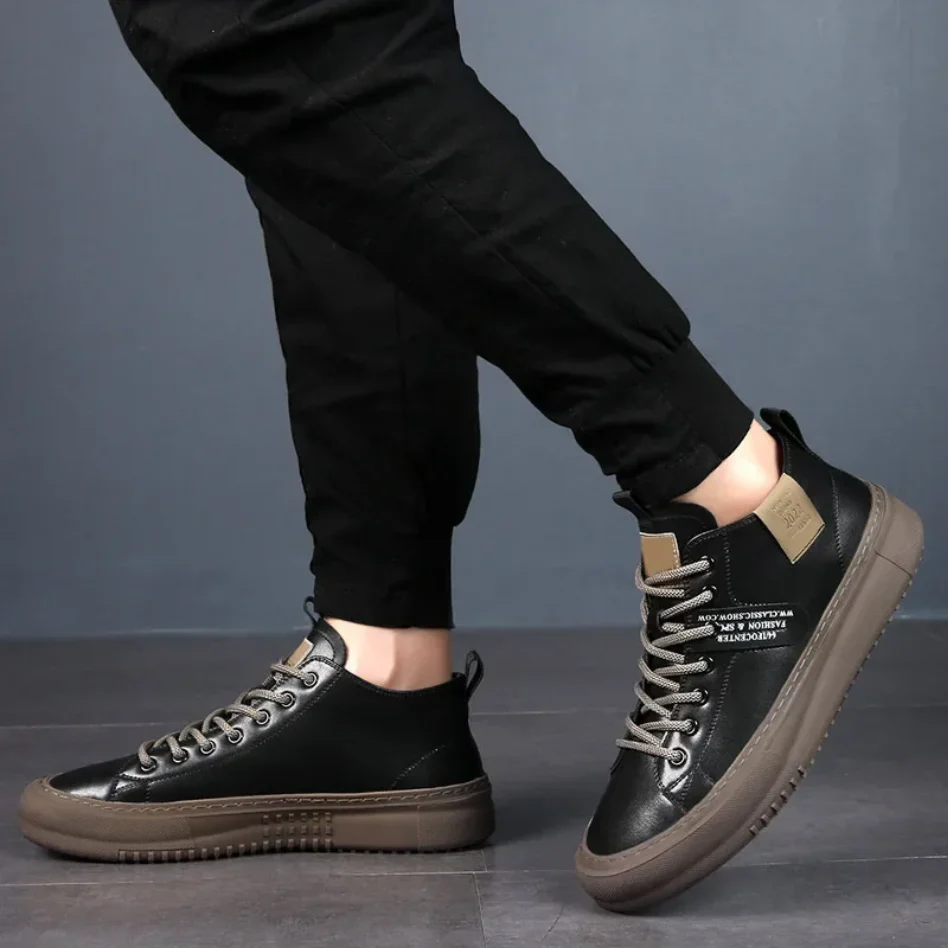 SINCLAIR LEATHER TRAINERS - Image 5