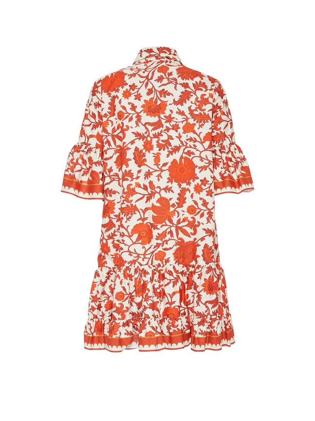 Unique Autumn Prints Mini Dress - Image 3