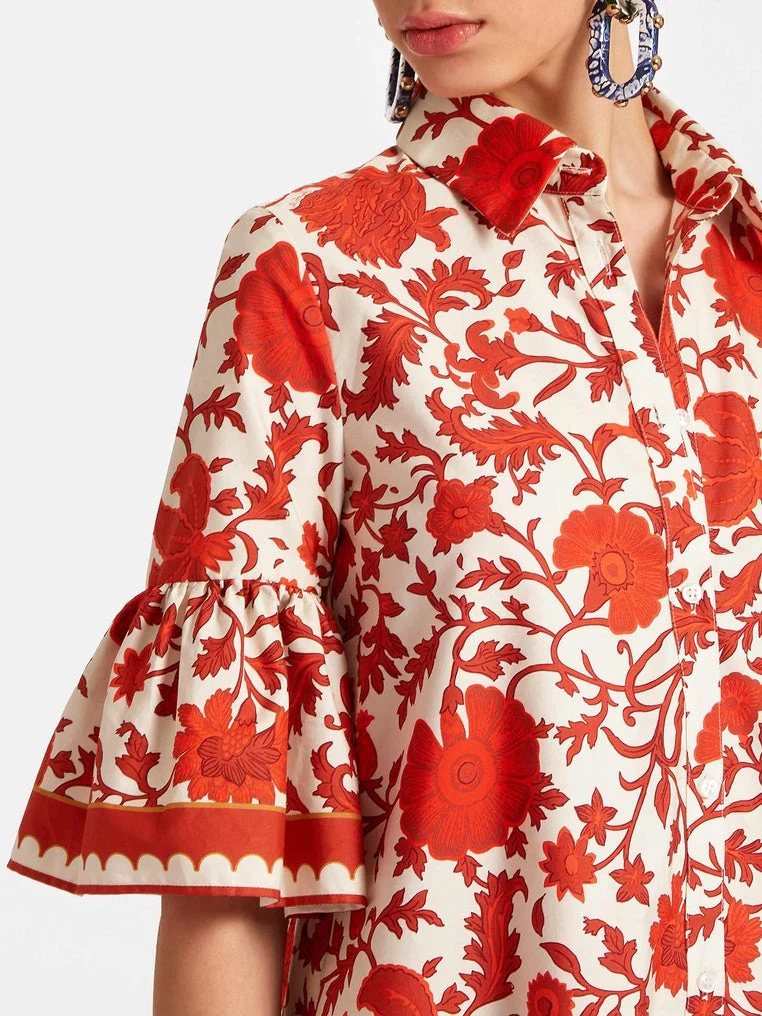 Unique Autumn Prints Mini Dress - Image 4
