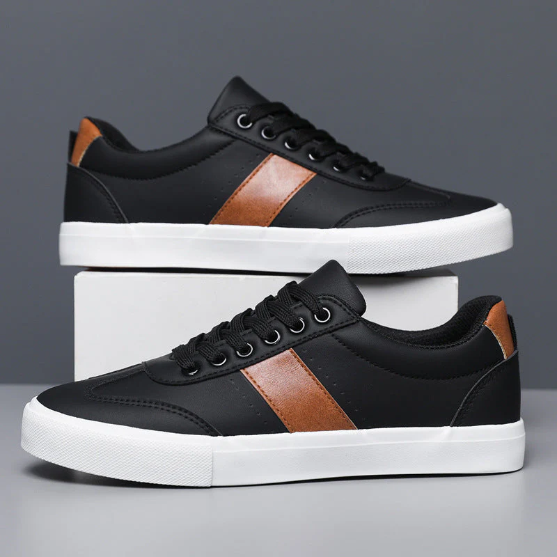 VICCI LEATHER TRAINERS - Image 3